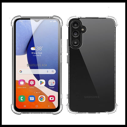 For Samsung Galaxy A34 5G King Kong Anti Burst &Silicon Shockproof Case Cover
