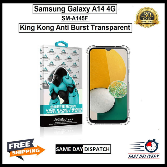 Samsung Galaxy A14 4G  King Kong Anti Burst &Silicon Shockproof Case Cover