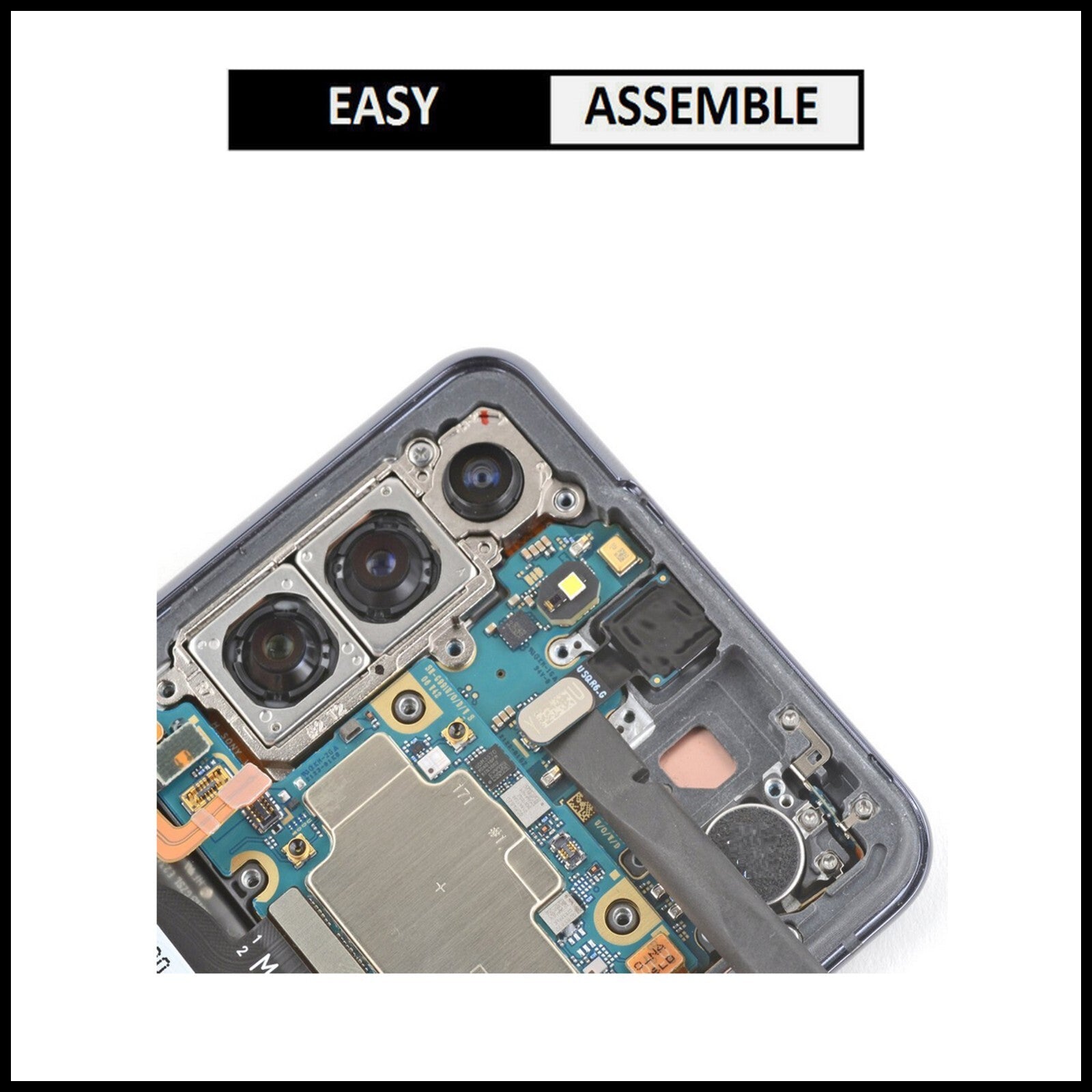 For Samsung Galaxy S21 5G / SM-G991B Front Camera With Front Facing Replacement