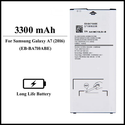 For Samsung Galaxy A7 (2016) (SM-A710F) 3300mAh+ Internal Replacement Battery
