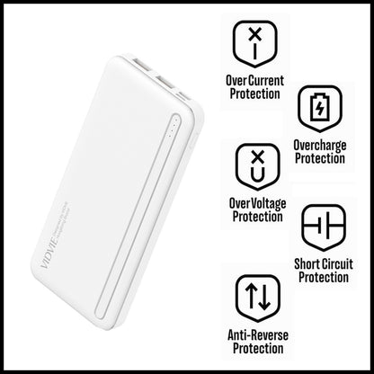 For Vidvie (PB773) 10000mAh LED Power Bank Fast Charging