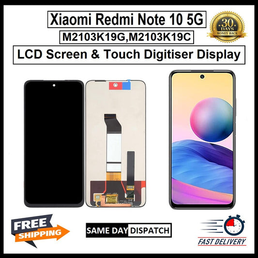 For Xiaomi Redmi Note 10 5G LCD Display Screen Touch Digitizer Replacement