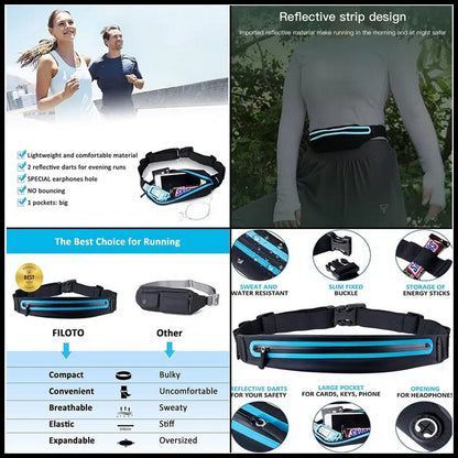 For YESIDO Travel Running Sports Waistband Bag
