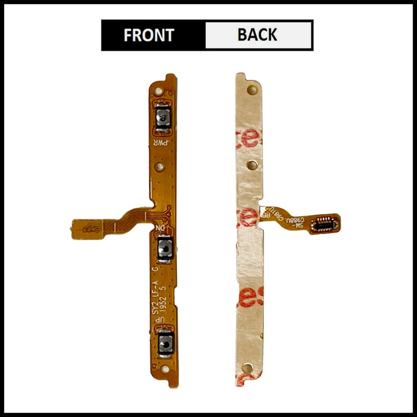 For Samsung Galaxy S20  G980F Power Flex Cable & Volume Button Flex Replacement