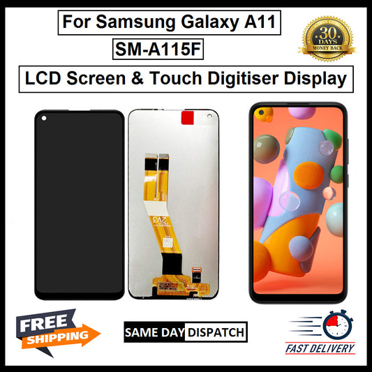 For Samsung Galaxy A11 / SM-A115F LCD Display Touch Screen Digitizer Replacement
