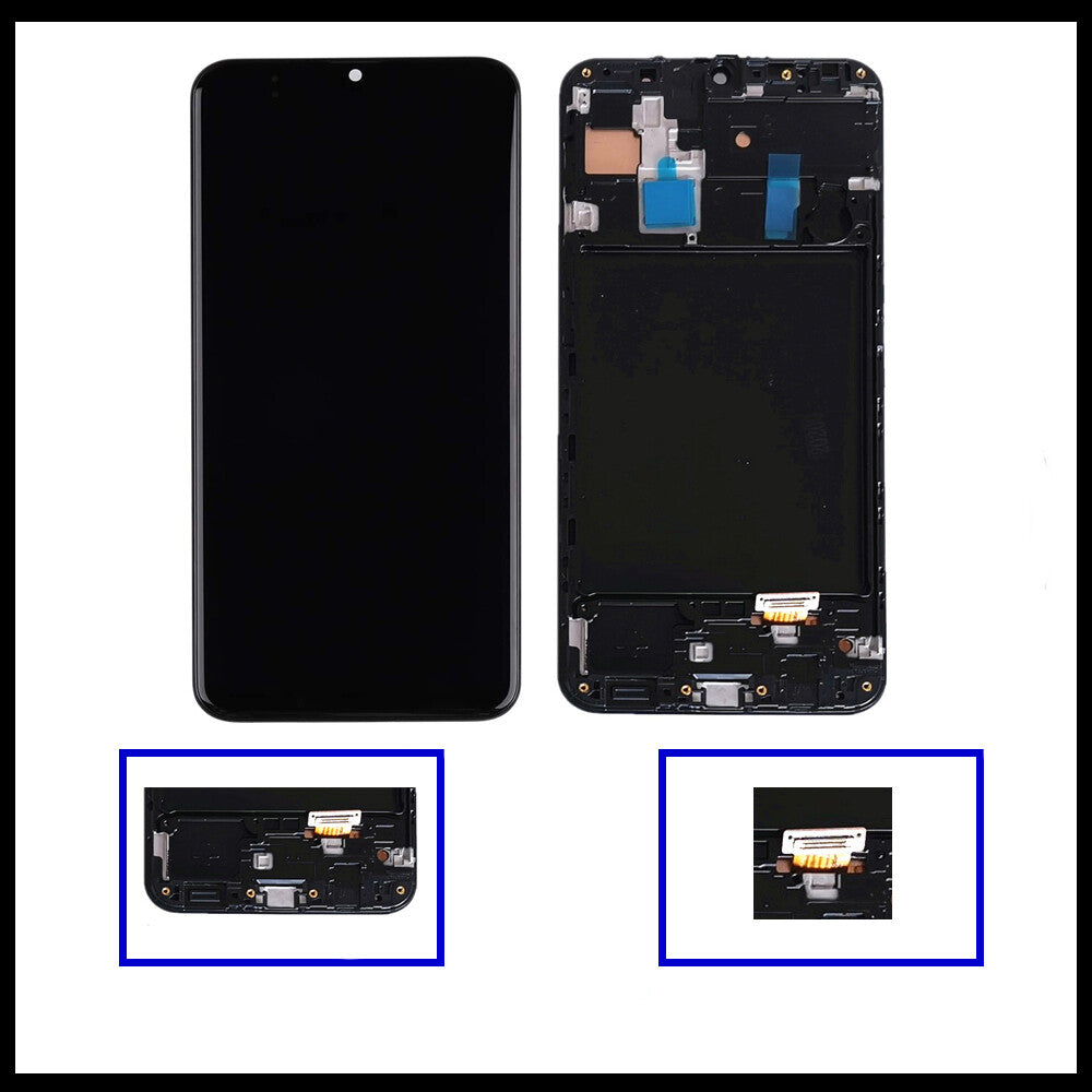 For Samsung Galaxy A20 / SM-A205F LCD With Frame Display Screen Replacement