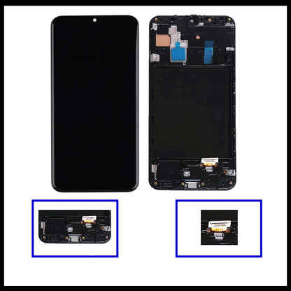 For Samsung Galaxy A20 / SM-A205F LCD With Frame Display Screen Replacement