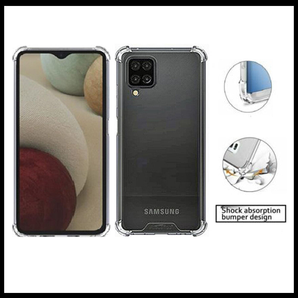 For Samsung Galaxy A12 King Kong Anti Burst & Silicon Shockproof Case Cover