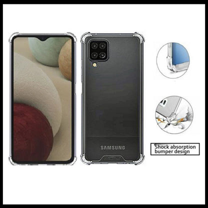 For Samsung Galaxy A12 King Kong Anti Burst & Silicon Shockproof Case Cover
