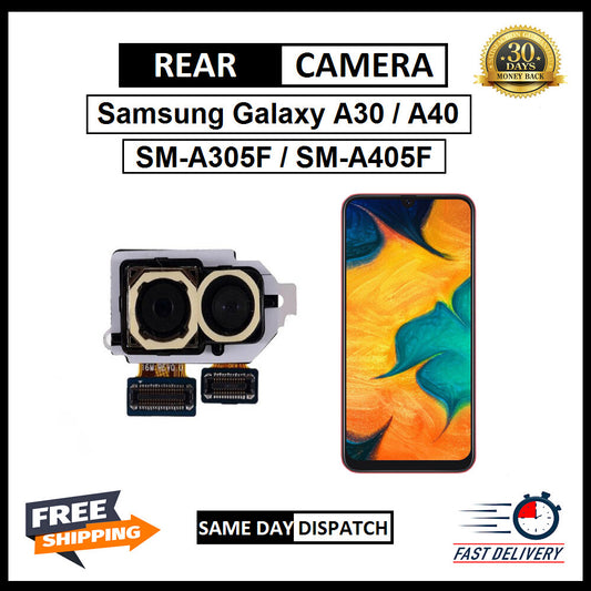 For Samsung Galaxy A30 / A40 Genuine Rear (Back) Main Camera Replacement