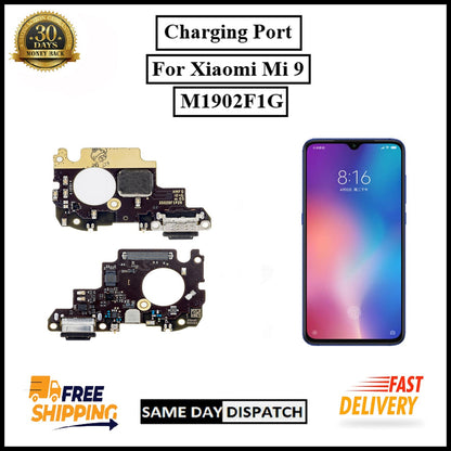 For Xiaomi Mi 9 ( M1902F1G ) Charging Port Board Connector Replacement