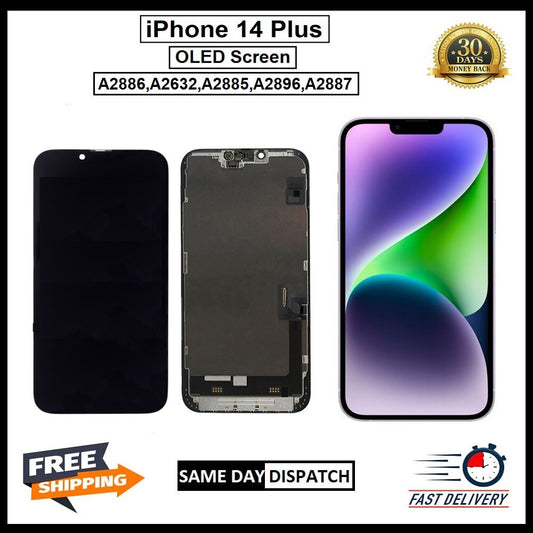 For Apple iPhone 14 Plus OLED Touch Screen Display Replacement LCD