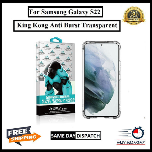 For Samsung Galaxy S22 King Kong Anti Burst & Silicon Shockproof Case Cover