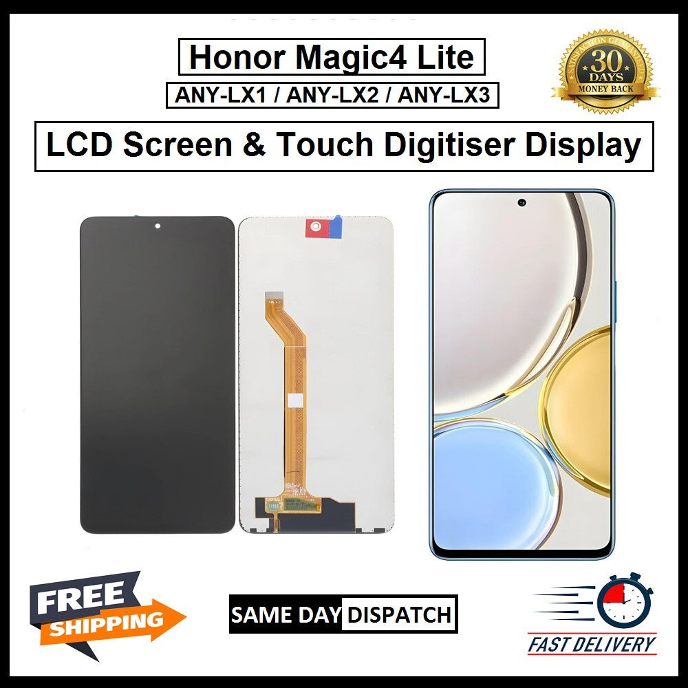 For Huawei Honor Magic4 Lite Display Screen Touch Digitizer Replacement LCD
