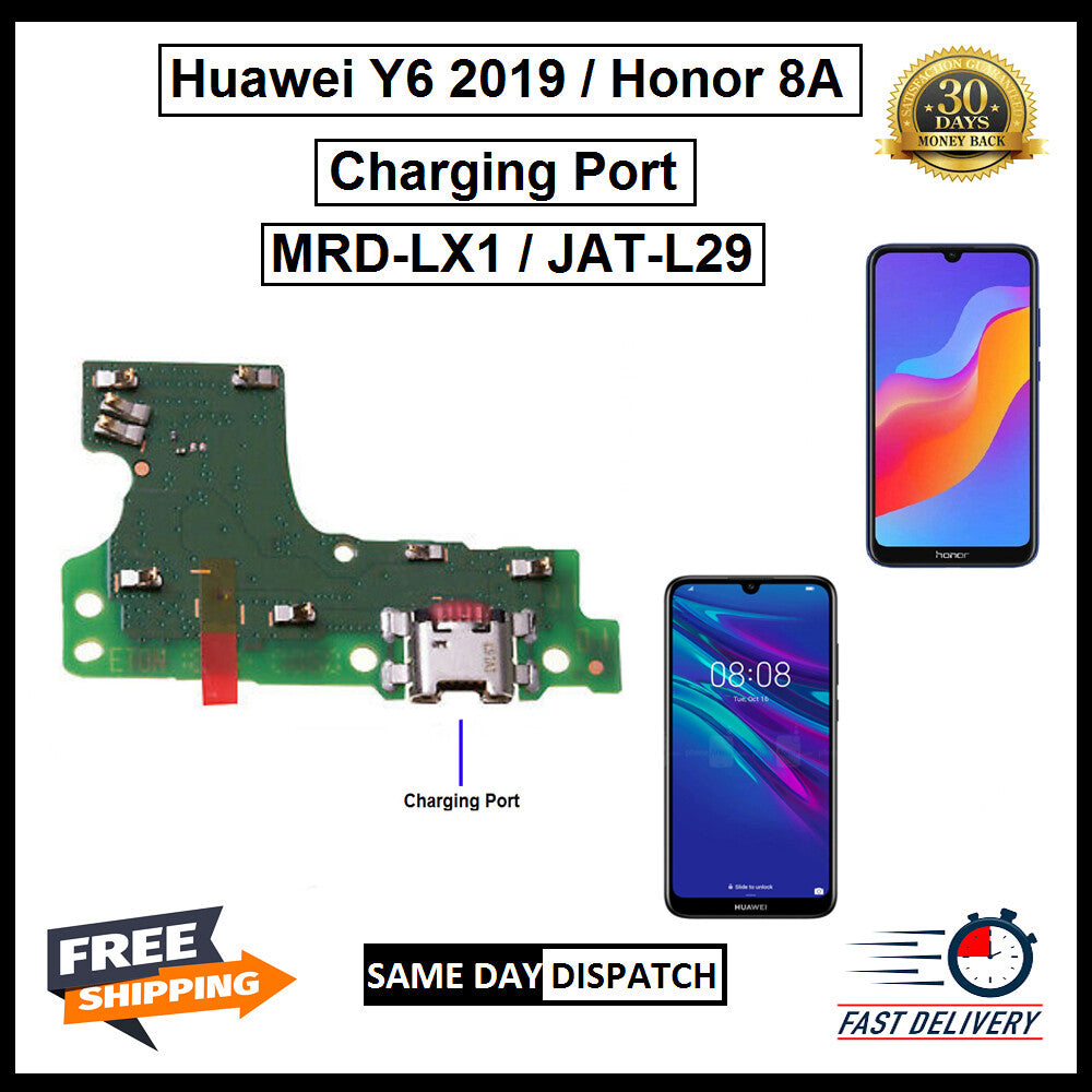 For Huawei Honor Y6 2019 / 8A USB Replacement Charging Port Board Flex Connector