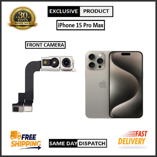 For Apple Gen iPhone 15 Pro Max Front Camera Replacement  With Proximity Sensor