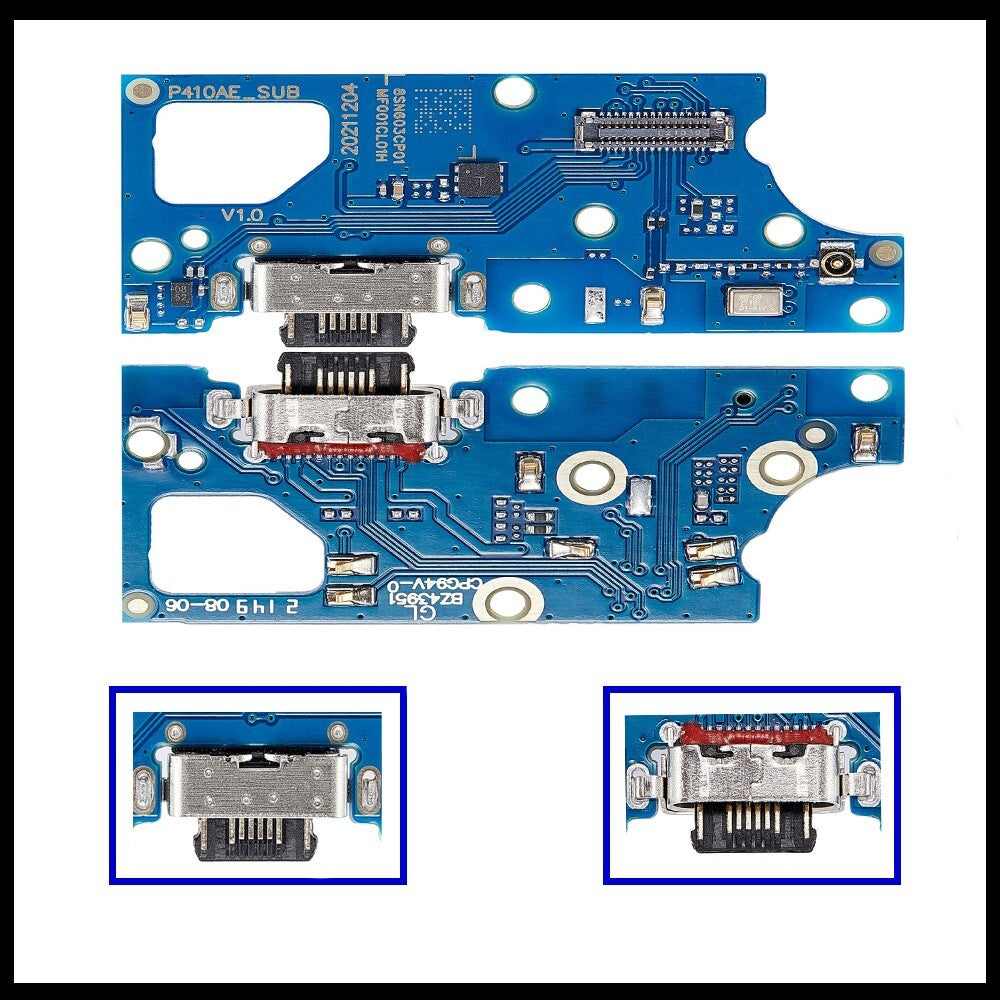 For Motorola Moto G22/ XT2231-1 XT2231-2 XT2231-5 Charging Port Flex Replacement