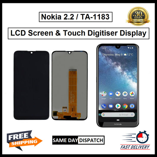 For Nokia 2.2 / TA-1227 LCD Screen Display Touch Digitizer Replacement Assembly 