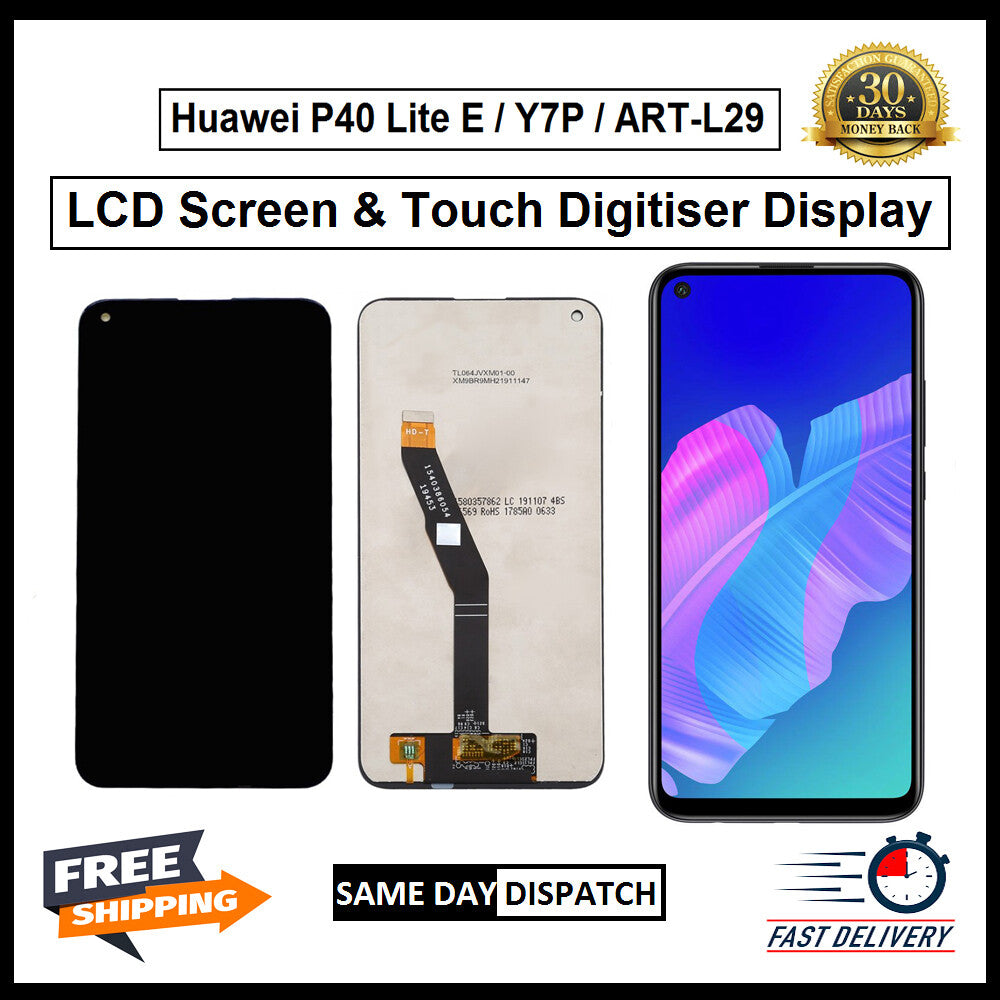 For Huawei P40 Lite E  ART-L29 Display Screen Touch Digitizer Replacement LCD