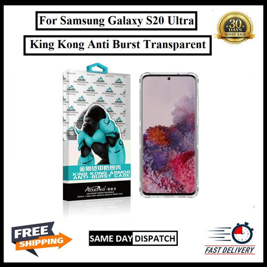 Samsung Galaxy S20 Ultra King Kong Anti Burst &Silicon Shockproof Case Cover
